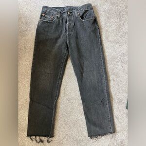 Black 501 Jeans
